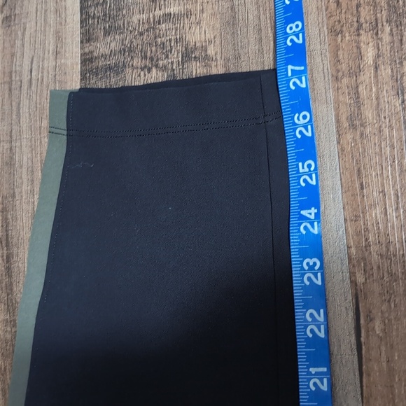 Lululemon On The Fly Pant Woven *Track Stripe Black / Dark Olive | 14 - Picture 12 of 12